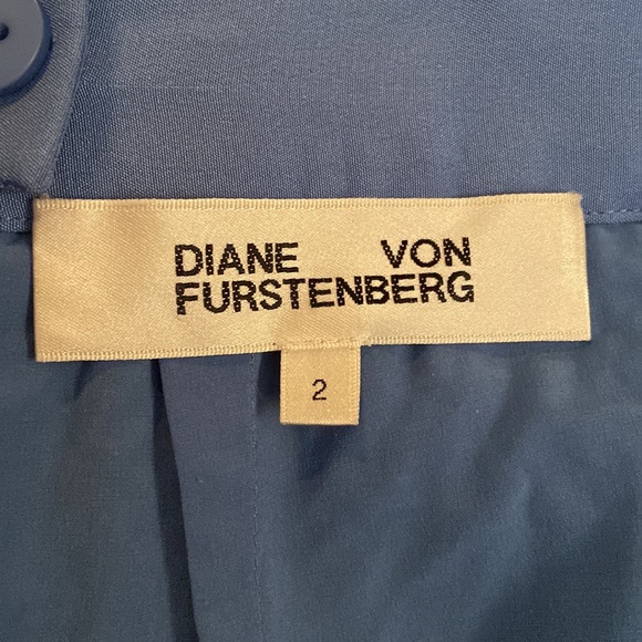 Diane Von Furstenberg Asymmetric Layered Mesh Midi Skirt, Size 2 - Picture 13 of 15